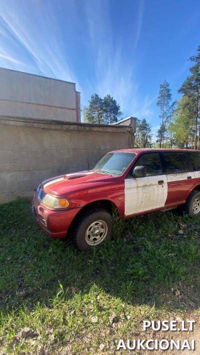 Parduodamas automobilis Mitsubishi Pajero Sport 2006 m. Vilniuje, pradinė kaina 1500 EUR
