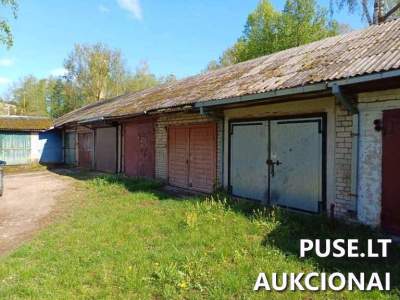 Sandėlis Šiaulių rajone, Kuršėnuose, J. Basanavičiaus g. 12, pradinė kaina 9700 EUR