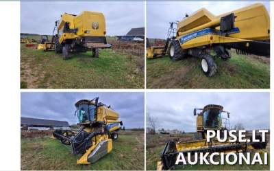 Parduodamas 2016 m. New Holland TC5.90 kombainas aukcione nuo 98400 EUR