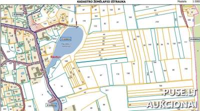 Parduodamas 0.87 ha žemės ūkio paskirties sklypas Šiaulių rajone, Raudėnų kaime, pradinė kaina 3000 EUR