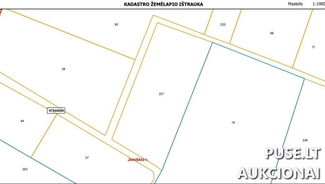Žemės sklypas Sklypai Vakzalas, Kriukų sen., Joniškio r. sav. 2
