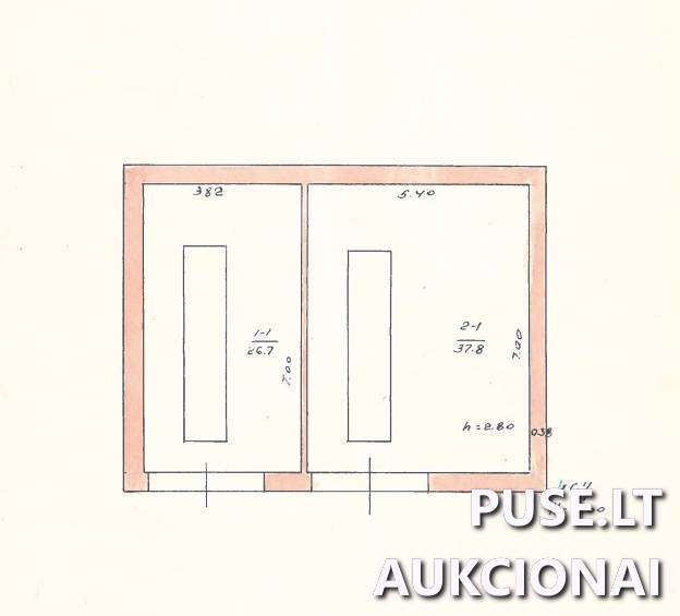 Nuomojamas turtas: Garažas Pastatai Vilniaus g. 27, 01402 Vilnius, Vilniaus m. sav. 1