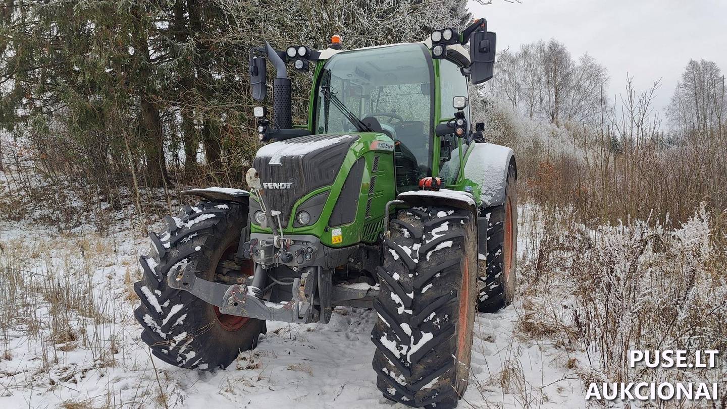 Traktorius FENDT 516 VARIO Traktoriai, savaeigės mašinos, priekabos, puspriekabės 3