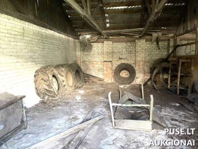 Garažas Dieveniškėse 529 kv.m 4606 EUR pradinė kaina - Traktorių garažas Nr.2 aukcionas
