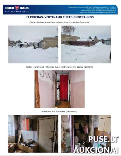 Parduodamas butas Šilutėje, Smėlyno g. 4, 27.87 kv.m, pradinė kaina 8262 EUR