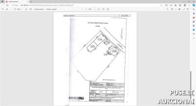 Ūkinio pastato dalies pardavimas Šilutės r. sav., Žemaičių Naumiestyje, pradinė kaina 2910 EUR