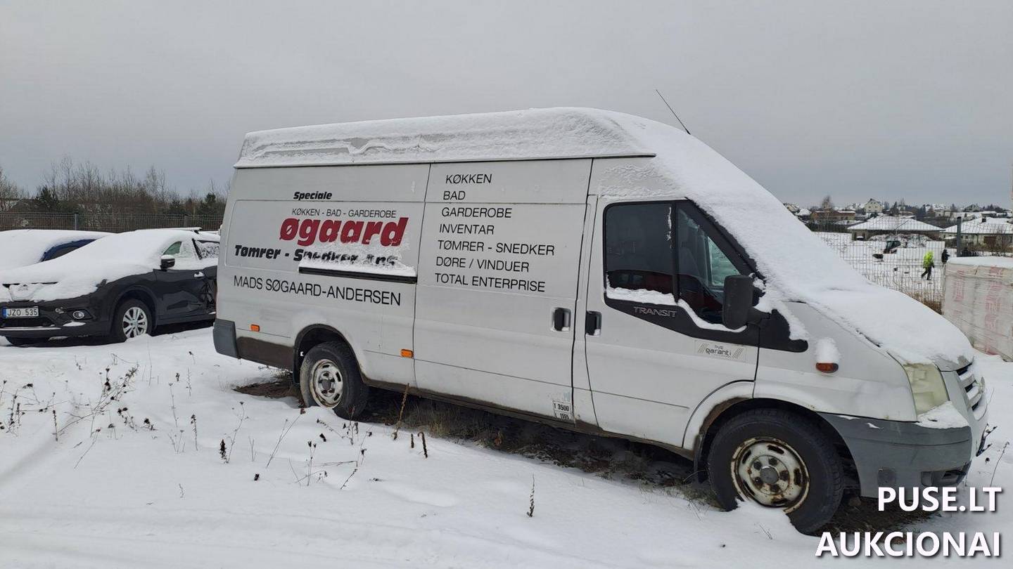 Krovininis mikroautobusas Ford Transit Krovininis automobilis iki 3,5t. 2