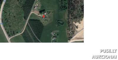 1/3 dalis gyvenamojo namo Telšių rajone, Brizgų k., pradinė kaina 2400 EUR