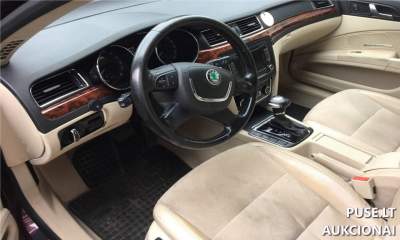 Lengvasis automobilis ŠKODA SUPERB 2008 m. aukcione nuo 2100 EUR