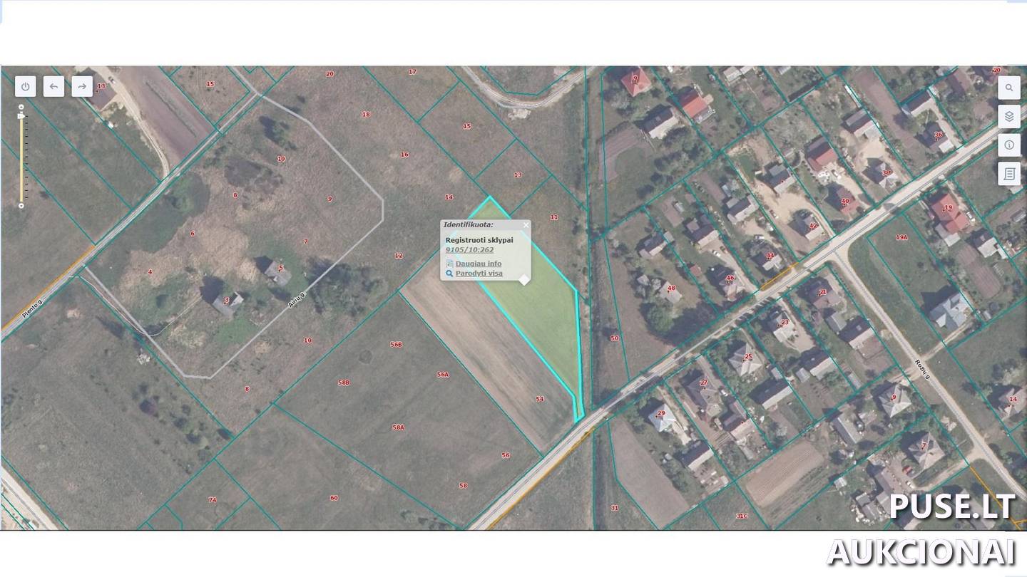 Žemės sklypas Sklypai Motaičiai, Bubių sen., Šiaulių r. sav. 3