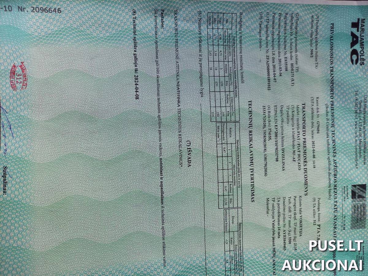 Fiat Ducato v/n HDE271 Keleivinis automobilis 1
