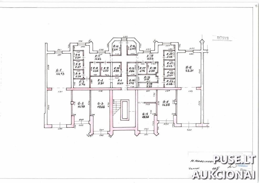 Butas Patalpos/Butai M. Marcinkevičiaus g. 19, 08433 Vilnius, Vilniaus m. sav. 15
