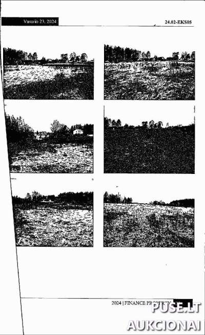 Žemės sklypo dalis Trakų rajone, Rūdiškėse, Ulkiškių g. 23, pradinė kaina 7800 EUR