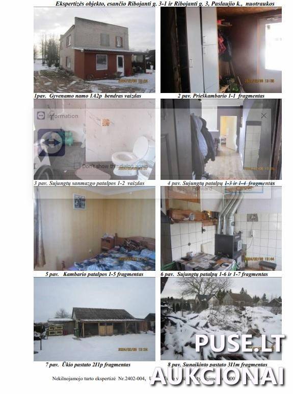 Ūkinis pastatas Pastatai Ribojanti g. 3, 58475 Pauslajys, Truskavos sen., Kėdainių r. sav. 2