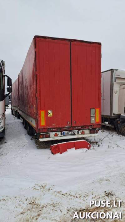 Parduodama Krone ZZF18 priekaba 2006 m. aukcione nuo 2480 EUR