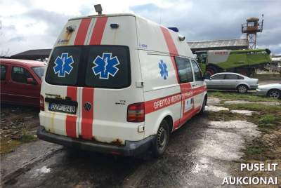 VW Transporter automobilis, 2008 m., pradinė kaina 1000 EUR - Parduodamas savivaldybės aukcione
