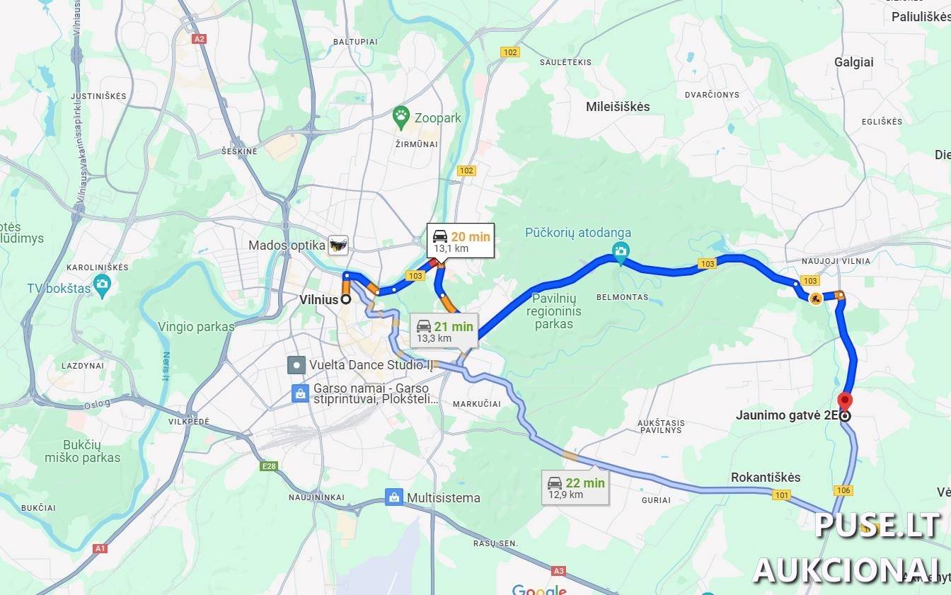 Žemės sklypas Sklypai Jaunimo g. 2E, 11237 Grigaičiai, Šatrininkų sen., Vilniaus r. sav. 1