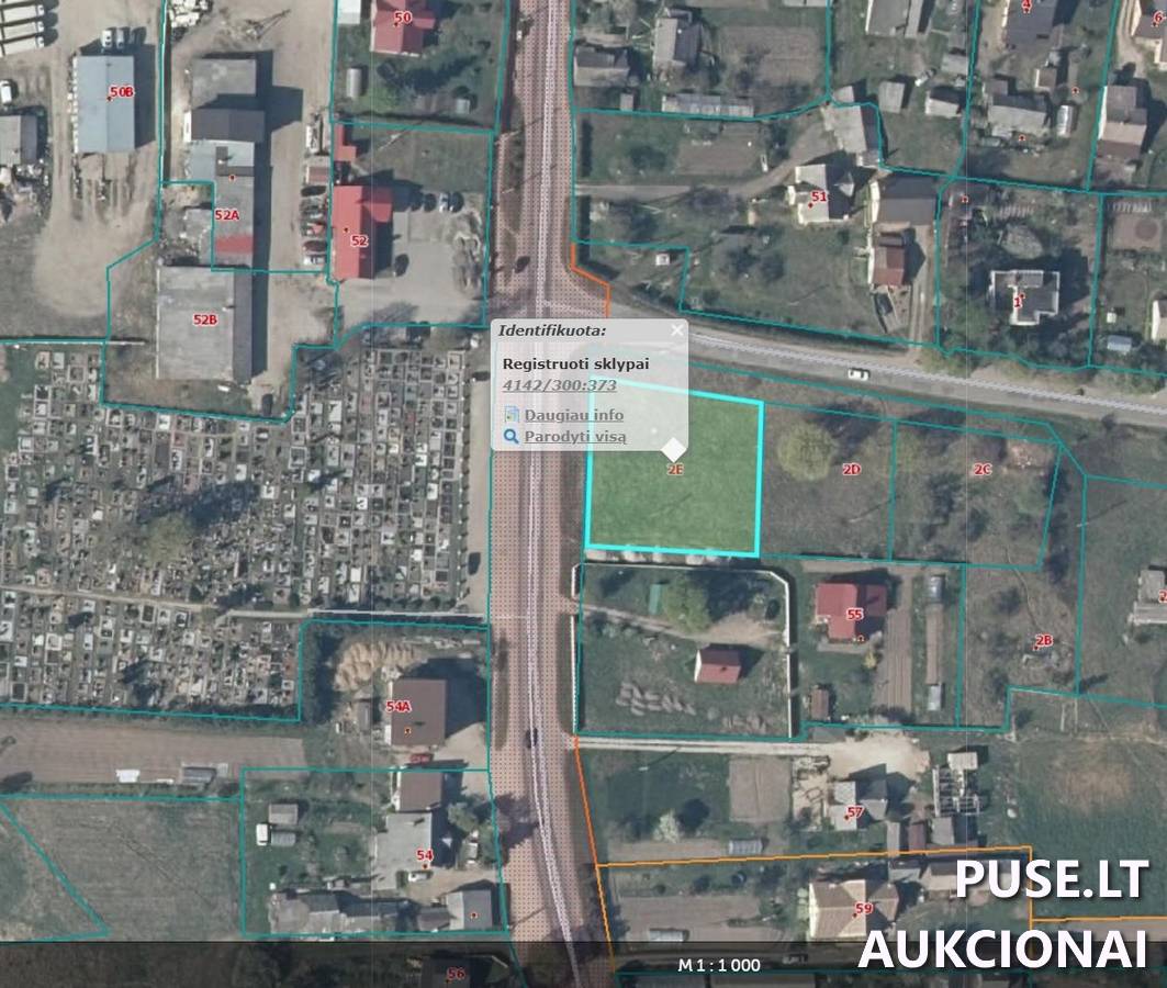 Žemės sklypas Sklypai Jaunimo g. 2E, 11237 Grigaičiai, Šatrininkų sen., Vilniaus r. sav. 5