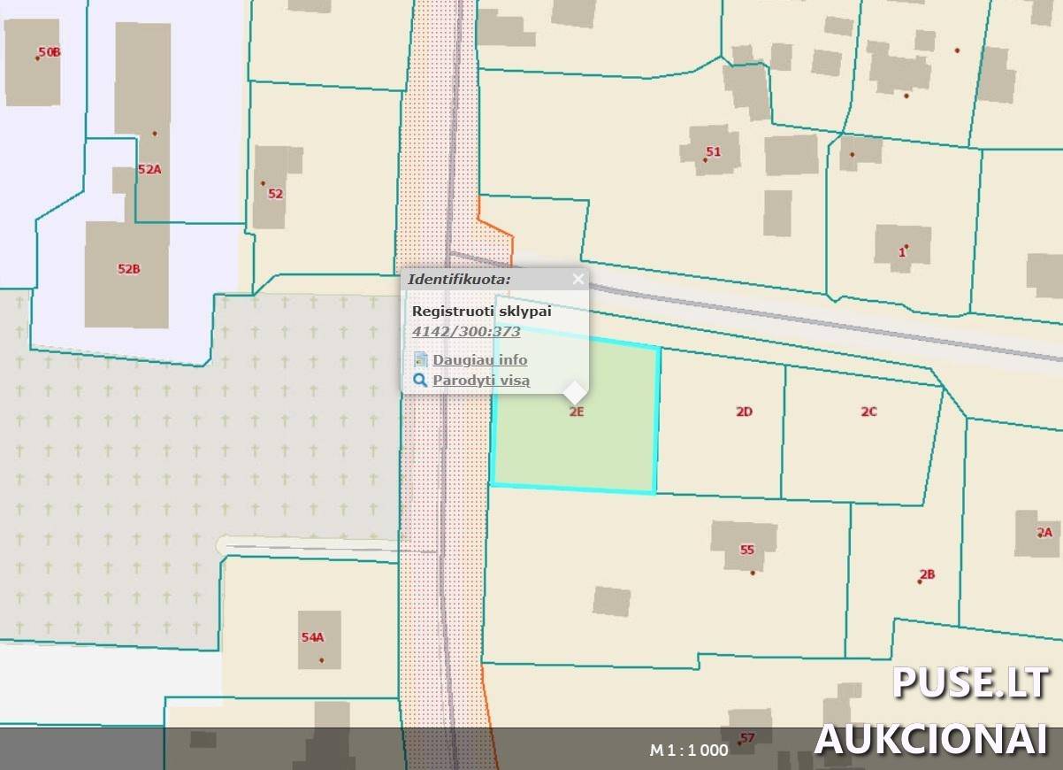 Žemės sklypas Sklypai Jaunimo g. 2E, 11237 Grigaičiai, Šatrininkų sen., Vilniaus r. sav. 6