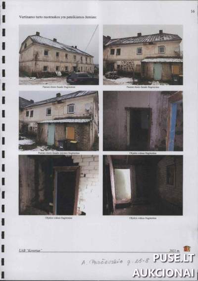 3 kambarių butas su rūsiu Vilniaus rajone, Raudondvario k., 74 kv.m, pradinė kaina 4740 EUR