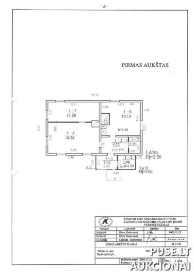 Gyvenamasis namas Vilniaus r. sav., Radivoniškių k. 5, 58 kv.m, 24120 EUR pradinė kaina, 3 kambariai
