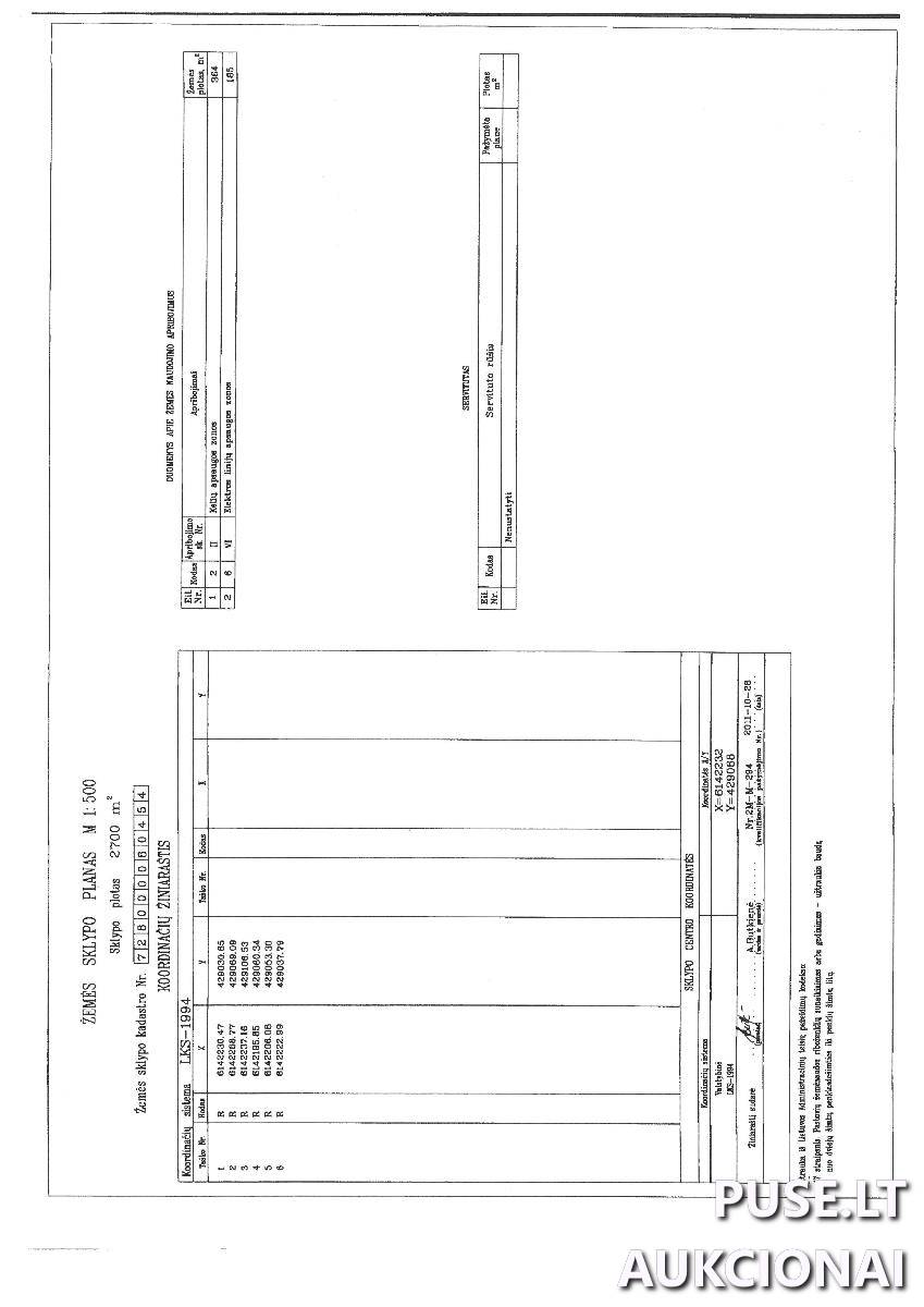 Žemės sklypas Sklypai Lauksminiškių g. 22, 60354 Viduklė, Viduklės sen., Raseinių r. sav. 1