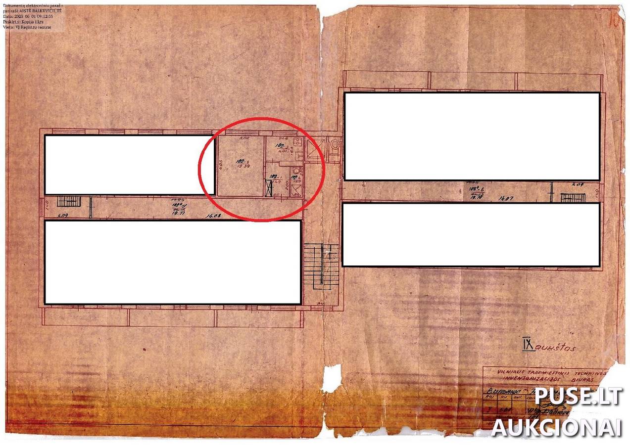 Butas Patalpos/Butai Žirmūnų g. 57, 09110 Vilnius, Vilniaus m. sav. 2