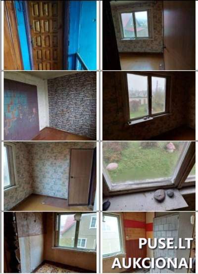 Butas Mažeikių r. sav., Viekšniuose, Akmenės g. 7, pradinė kaina 728 EUR, kultūros paveldo zonoje