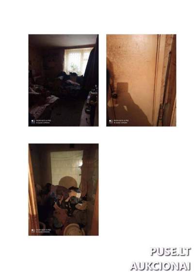 Parduodamas 28 kv.m butas Visagine, Taikos pr. 88, pradinė kaina 7120 EUR, antstolių aukcionas