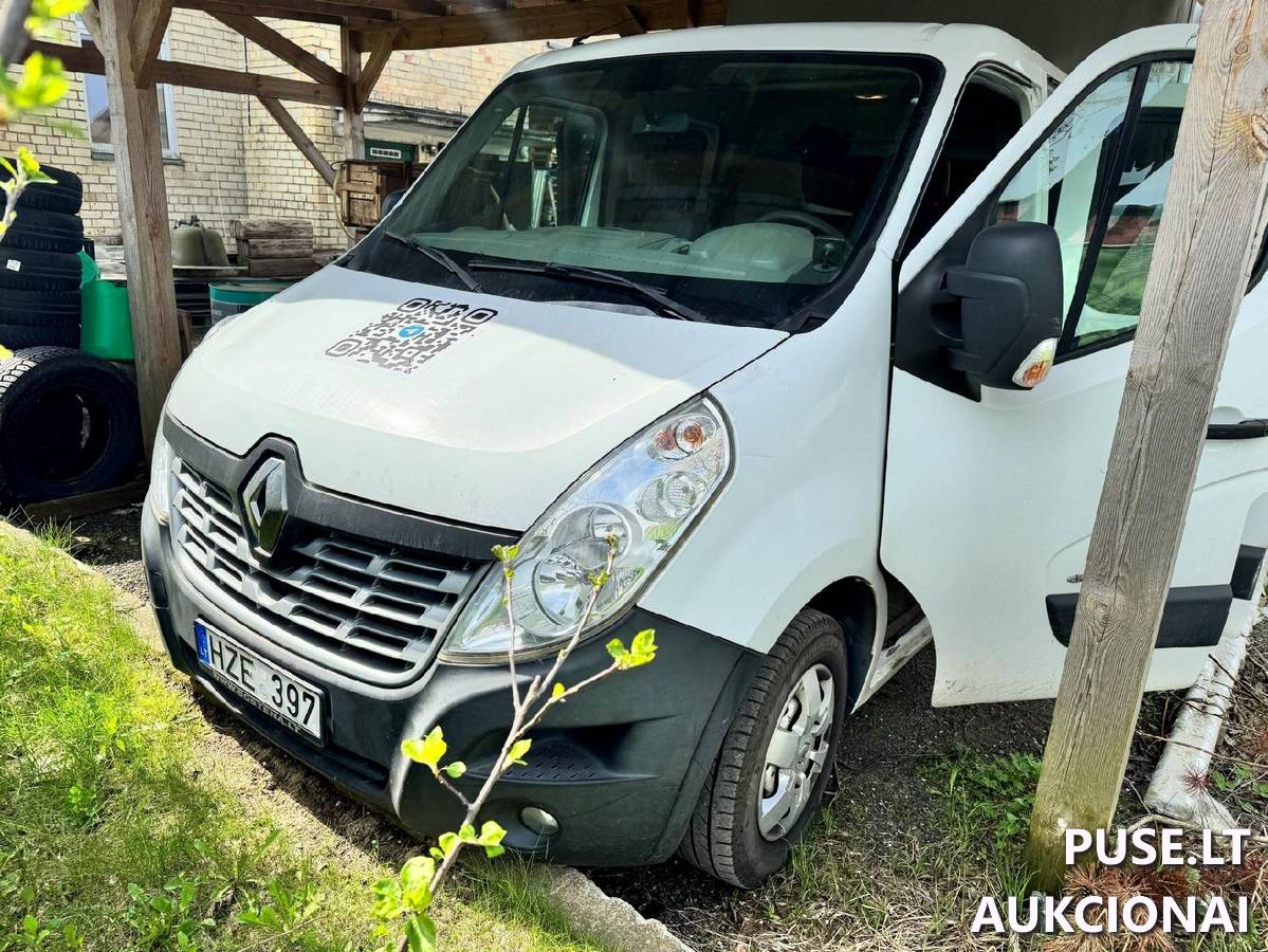 RENAULT MASTER Krovininis automobilis iki 3,5t. 2