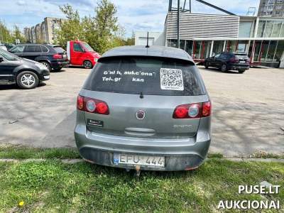 FIAT FIAT CROMA keleivinis automobilis pradinė kaina 960 EUR - Antstolių varžytynės