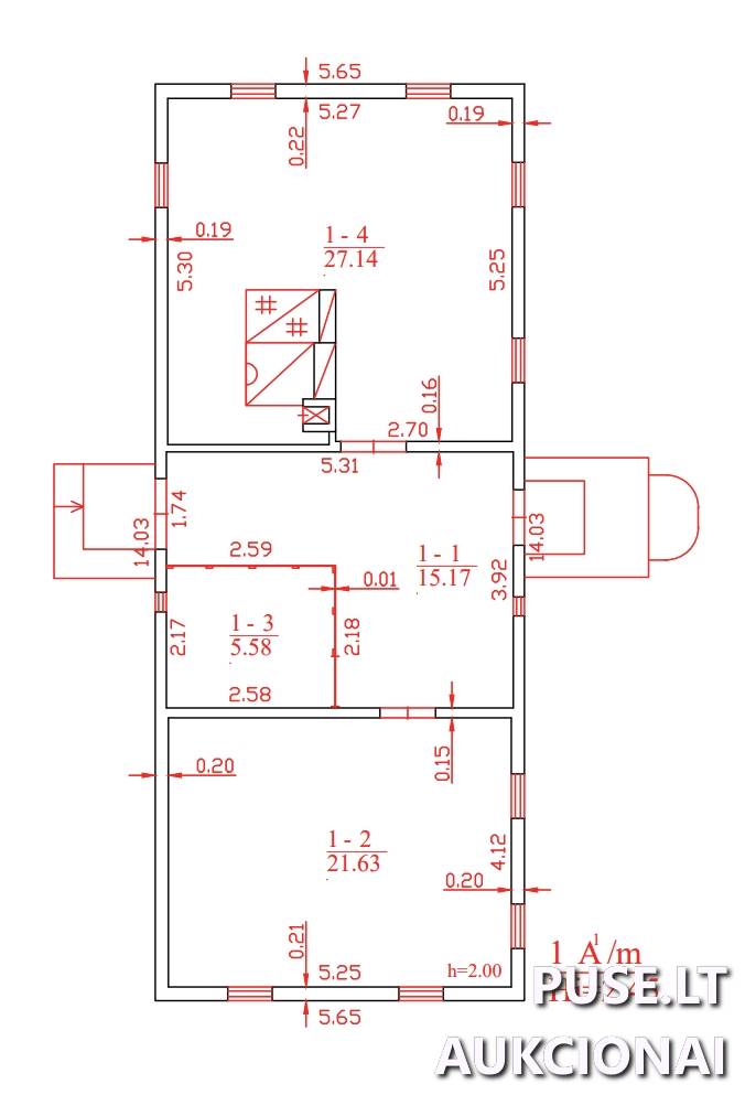 Gyvenamasis namas Pastatai Lakštingalų g. 3, 64403 Pievagaliai, Punios sen., Alytaus r. sav. 3