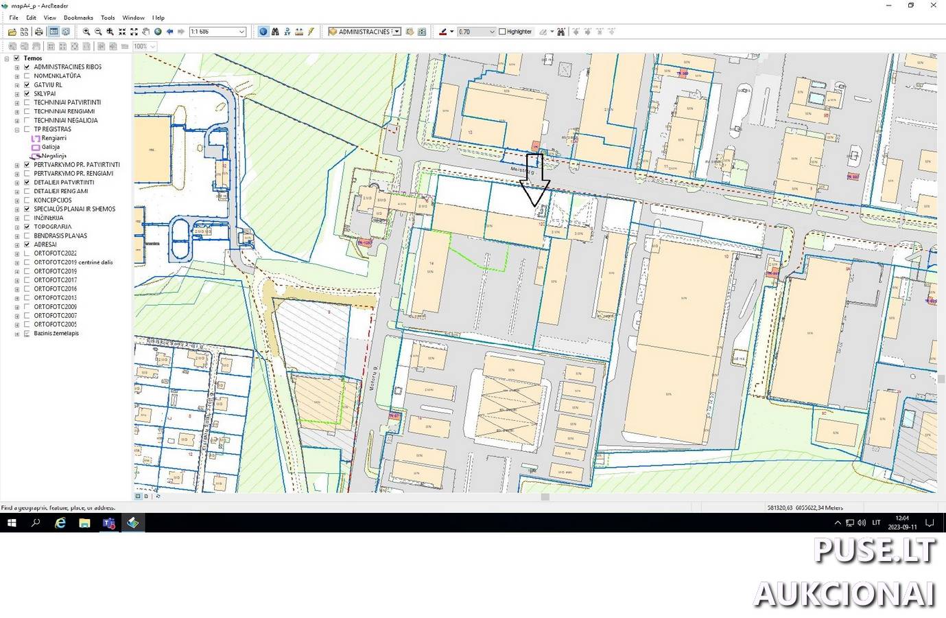 Nuomojamas turtas: Aikštelė Kiti statiniai Meistrų g. 12C, 02189 Vilnius, Vilniaus m. sav. 3