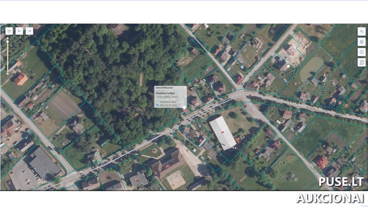 Gyvenamasis namas Pastatai Panevėžio g. 39, 82224 Šeduva, Šeduvos miesto sen., Radviliškio r. sav. 1