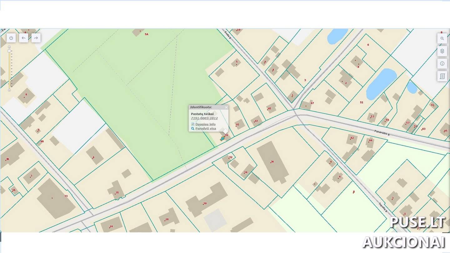 Gyvenamasis namas Pastatai Panevėžio g. 39, 82224 Šeduva, Šeduvos miesto sen., Radviliškio r. sav. 2