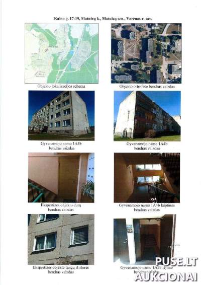 2 kambarių butas Varėnos r. sav., Matuizų k., Kalno g. pradinė kaina 8240 EUR - Pirmosios varžytynės