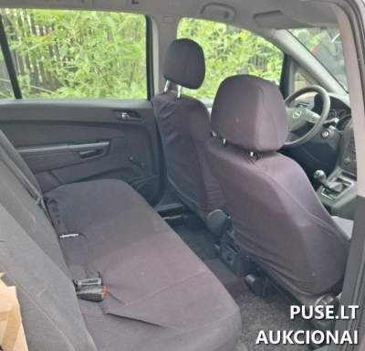 Parduodamas lengvasis automobilis Opel Zafira Mažeikiuose, pradinė kaina 500 EUR, pardavėjas Sodra