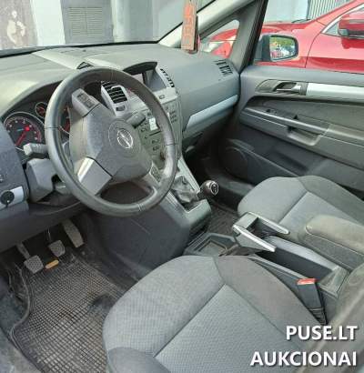 Nebrangus Opel Zafira automobilis Vilniuje su garantija 500 EUR pradinė kaina