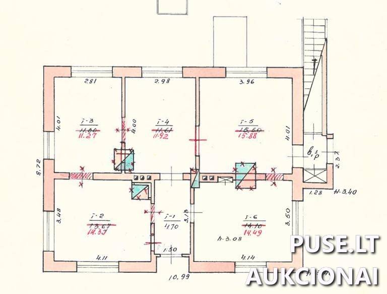Administracinis pastatas Pastatai Č. Milošo g. 5, 57247 Kėdainiai, Kėdainių miesto sen., Kėdainių r. sav. 6