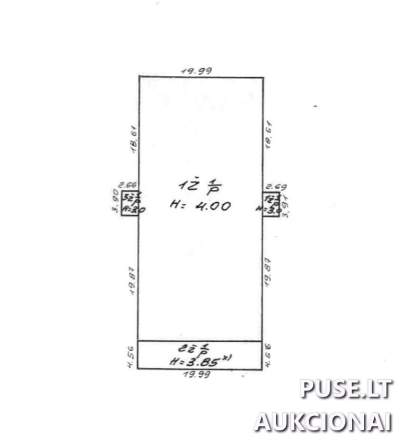 Ferma su 0.30 ha sklypu Vilniuje, Astikų g. 9, pradinė kaina 507529 EUR