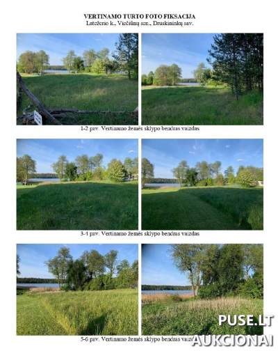 Žemės ūkio paskirties sklypas Druskininkų sav. Latežerio k., 0.08 ha, ežero pakrantė, 4400 EUR