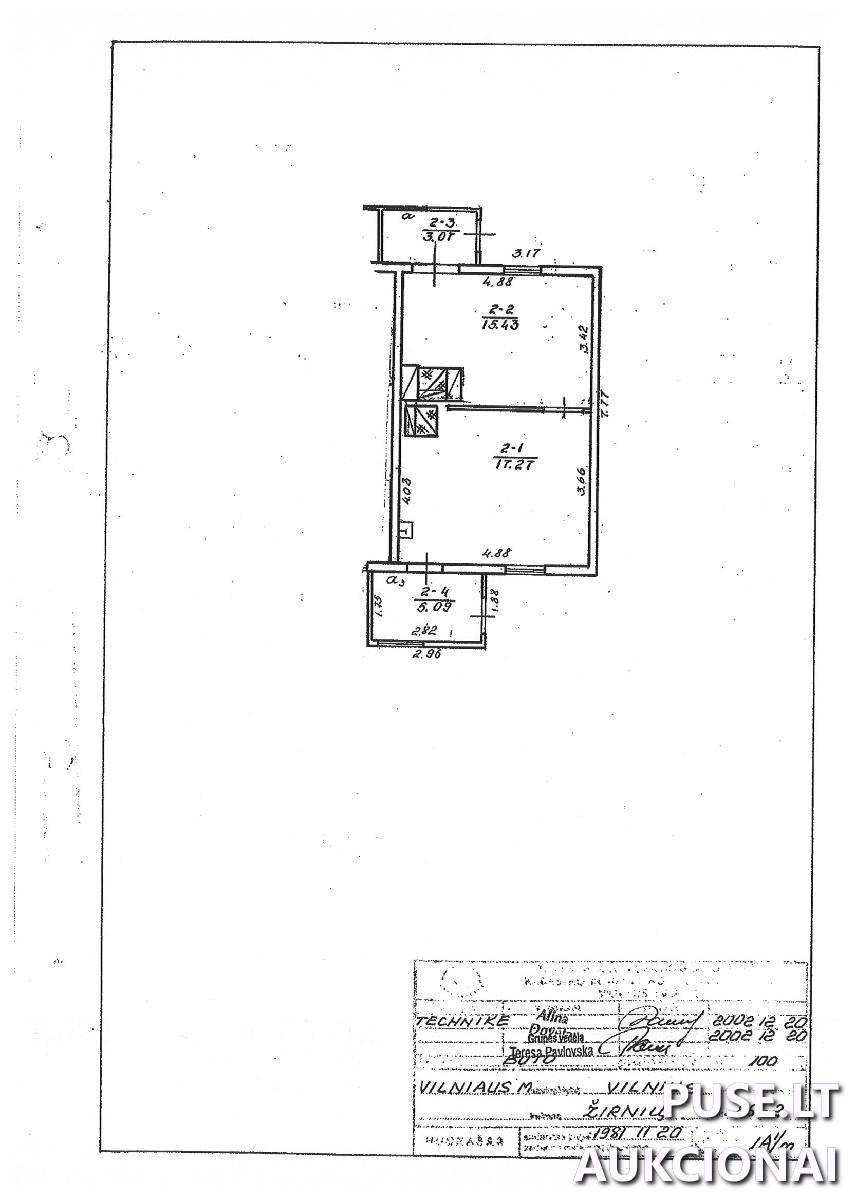 Butas Patalpos/Butai Žirnių g. 86, 02182 Vilnius, Vilniaus m. sav. 1