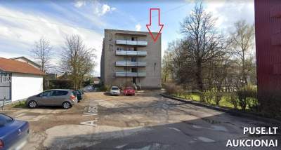 Pirmosios kategorijos butas Plungėje, A. Vaišvilos g. 33, pradinė kaina 2320 EUR