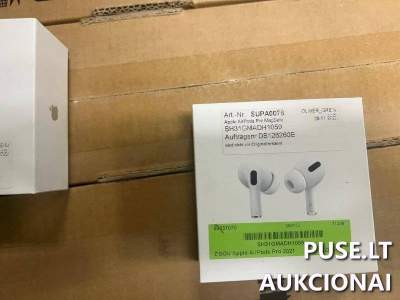 Buitinės technikos likučių aukcionas pradedant nuo 8425 EUR - Vykstantys pardavimas