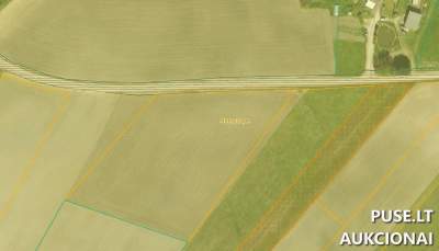 Žemės ūkio paskirties sklypo dalis Telšių rajone, Mitkaičių kaimo apylinkėse - pradinė kaina 442 EUR