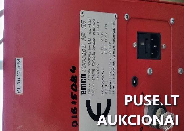 EMCO frezavimo staklės Concept Mill 55 basic Mašinos ir įrengimai 3