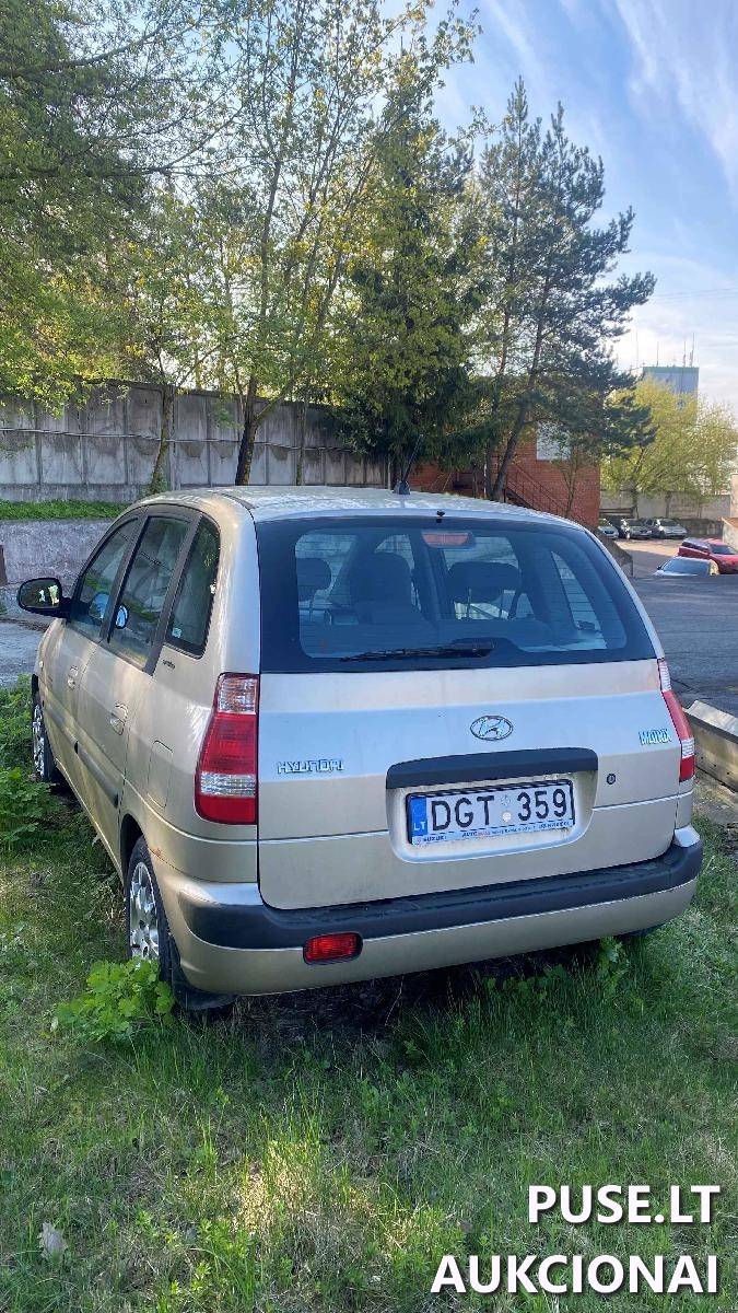 Automobilis Hyundai Matrix Lengvasis automobilis 1
