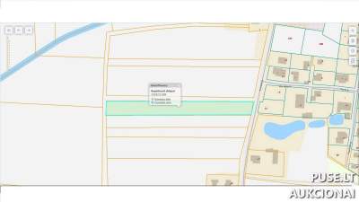 Žemės ūkio paskirties žemės sklypo dalis Raseinių r. sav., Mirklių k. 159 EUR pradinė kaina