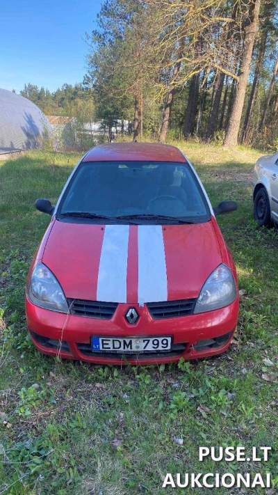 Lengvasis automobilis Renault Clio Storia 2008 m. Vilniuje, parduodamas aukcione nuo 350 EUR
