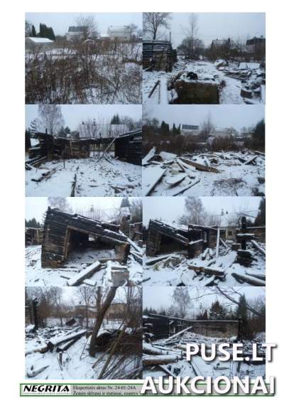 Parduodamas gyvenamasis namas Vilniuje, Versmių g. 56, 1/4 dalis, pradinė kaina 6680 EUR